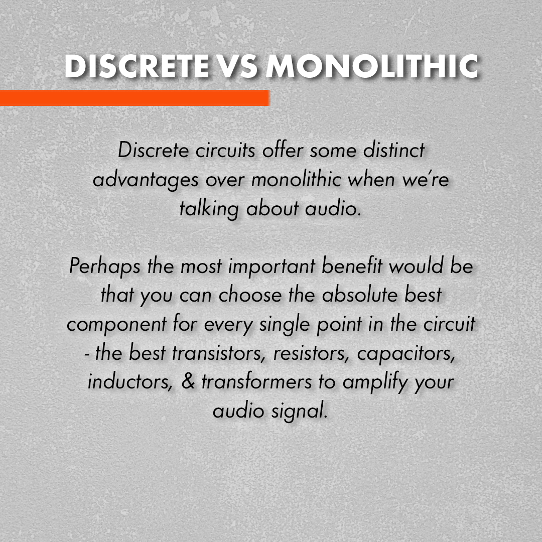 WarmAudio's tweet photo. What exactly does it mean when a preamp is discrete? 🤔

Let's get into it!

👇
https://t.co/KZYnAOscXt

#warmaudio #micpreamp #preamp #analog #studiolife #recording #recordingstudio #studiorecording #studiogear #tutorial #recordingtutorial https://t.co/NNTgLSc9KS