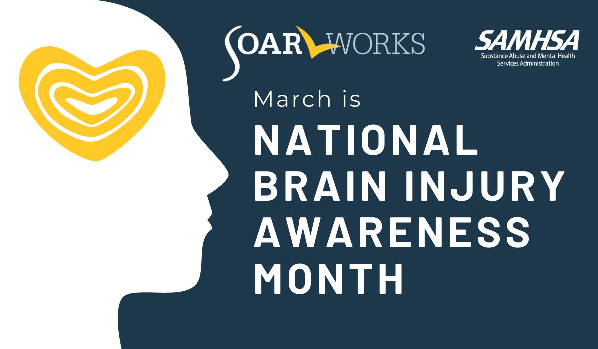 March is #BrainInjuryAwarenessMonth. The SAMHSA SOAR TA Center has resources for assisting individuals who have a traumatic brain injury (#TBI) with disability benefit applications. Learn more here: fal.cn/3wgvo