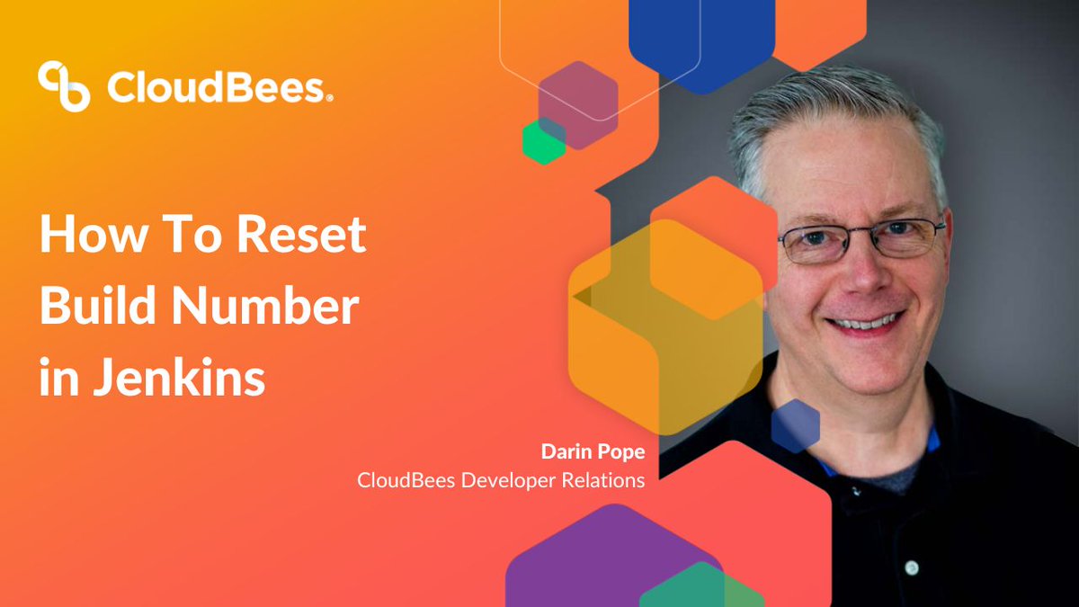 CloudBees's tweet image. Need a quick tutorial on how to reset a build number in #Jenkins? Our own expert Bee @DarinPope has you covered. Check it out: bit.ly/3Zstrgg #JenkinsTutorial