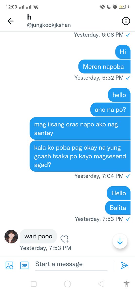 SCAMMER ALERT!!!
please beware po kay <a href="/jungkookjkshan/">h</a>  , regular client turns to a scam. Hindi porket pinagbigyan na magservice first aabusuhin! nakailang wait napo kayo , will delete this post kapag nasettle yung payment.
