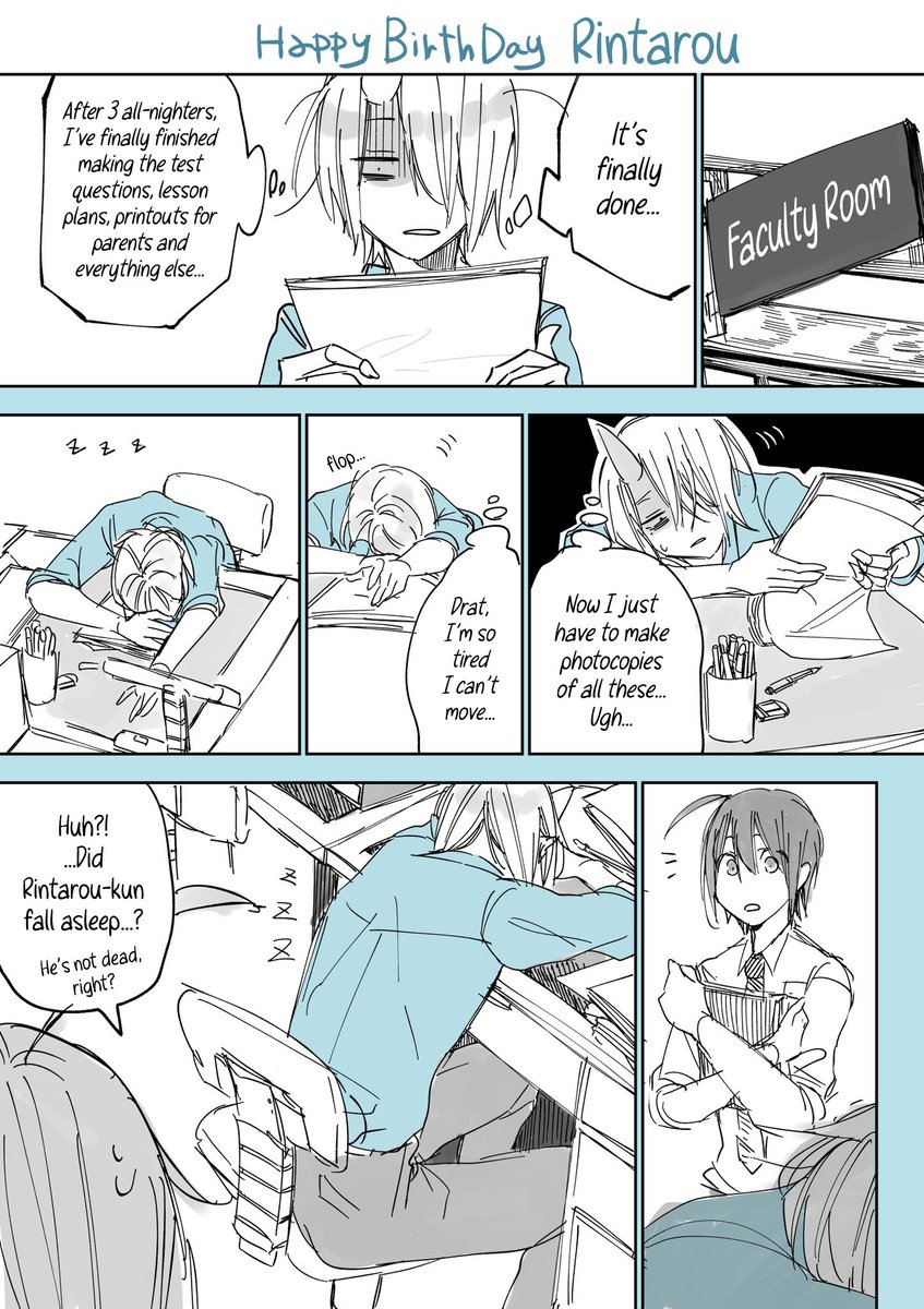 adeqrey's tweet photo. [3/3]
Miki Rintarou
Birthday comic 🎂🌸 https://t.co/DD3MeFQT2Q