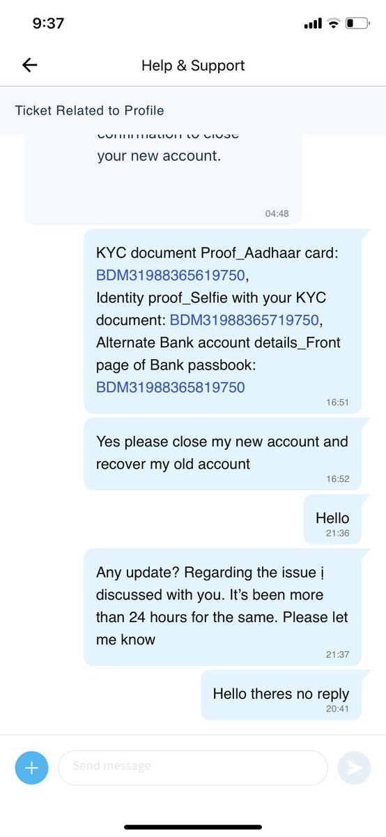 dua_ridham's tweet photo. Hello @Paytm @Paytmcare 

App suddenly made me log out and after i logged in my wallet balance which was 10,000rs got back to 0 

Literally 0

And your support team is not helping me you can even check screenshot 

Please check this fraud

#Paytm #PaytmSeUPI https://t.co/jQjARlWVza