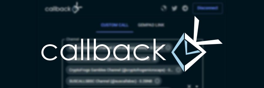 Callback web3 dApp | $CALL tweet media