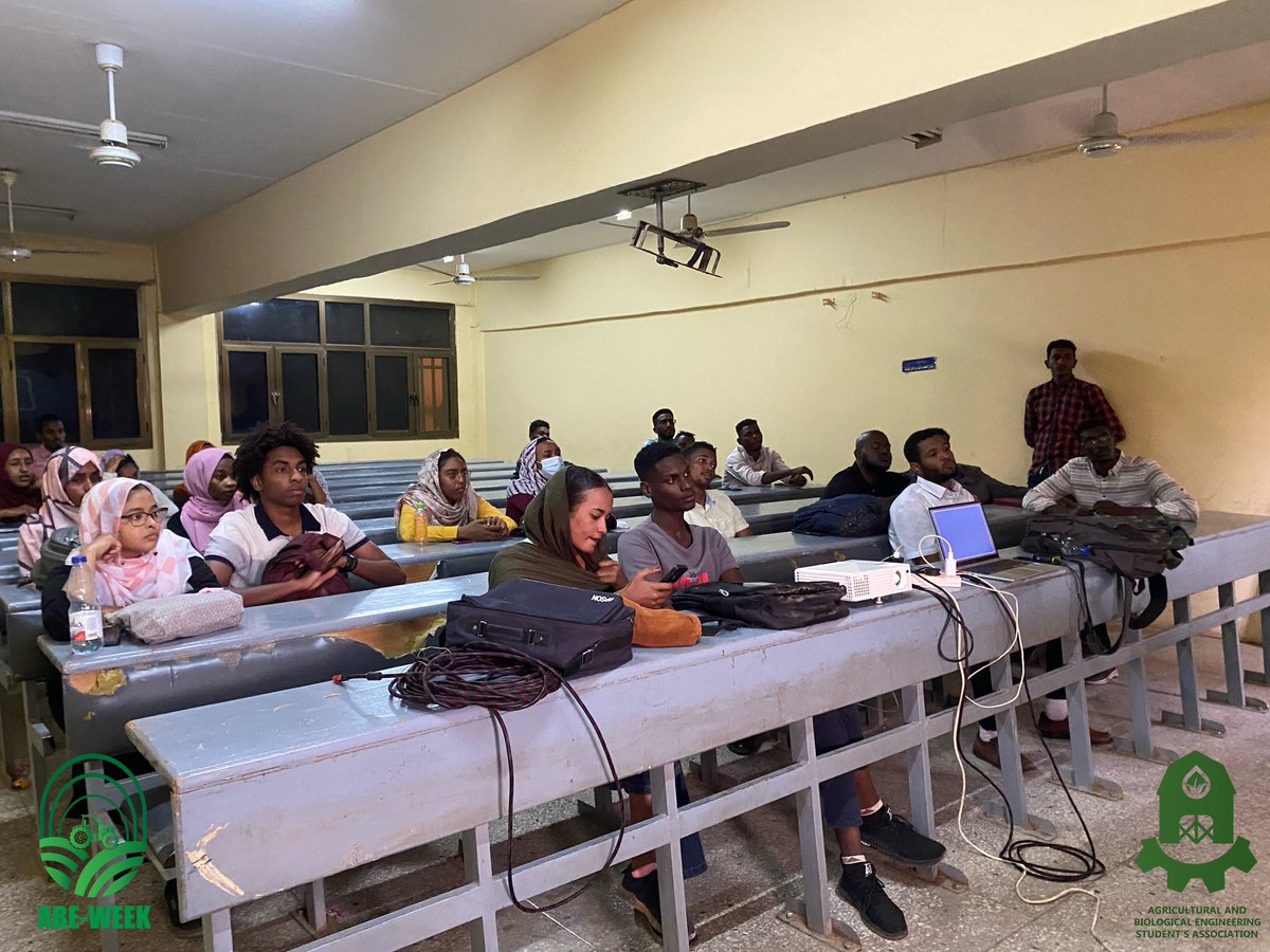 ABESA_UOFK's tweet photo. الورشة التعريفية للمشاريع المعروضة في اسبوع الهندسة الزراعية والبيولوجية
#ABE_WEEK_2023 https://t.co/UQPvOexk8Z