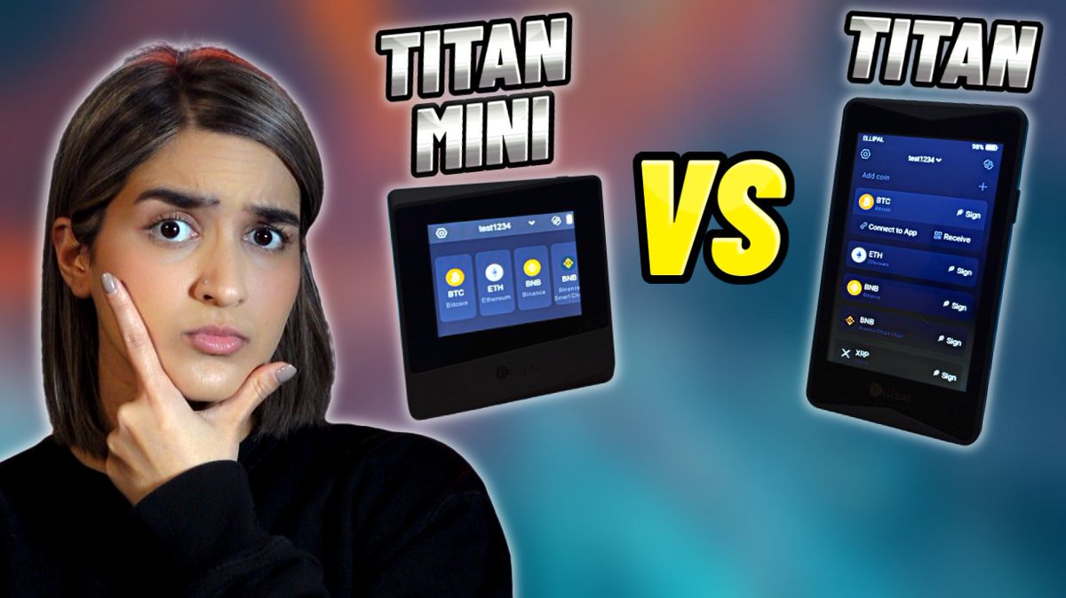 On a mission to compare all hardware wallets. Check out my @ellipalwallet review here: bit.ly/3ZydLbj