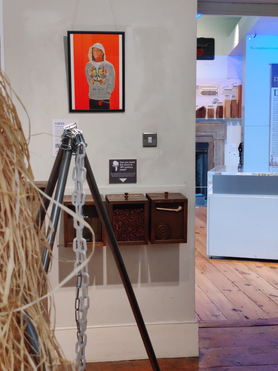 It was great to see so many friendly faces at our exhibiton launch last weekend! Thanks to everyone who came along. 

Voices is on at Lancaster Maritime Museum until 1st April, so plenty of time to see the brilliant artworks by Wesley George, Ivy Kalungi and Akinsola Lawanson.