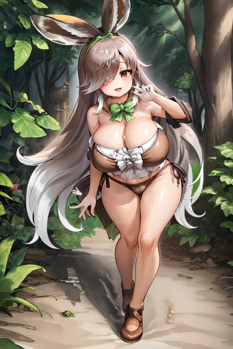 AI描きプログラムでヤブノウサギの様々な水着姿を一度作ってみました🐰👙

#けものフレンズ
#stablediffusion 
#AIイラスト 