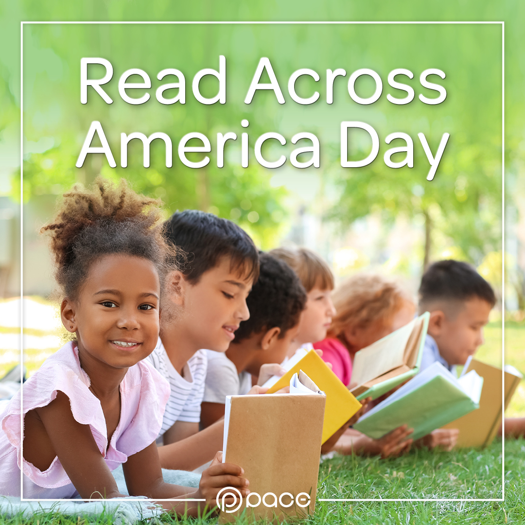 paceadv's tweet image. Celebrate #ReadAcrossAmericaDay by picking up a  book and enjoying quality reading time. Reading is not only a great way to expand your mind, but it can also inspire creativity and help you generate new ideas. So take a break and get lost in a story. #Inspiration #Paceitforward