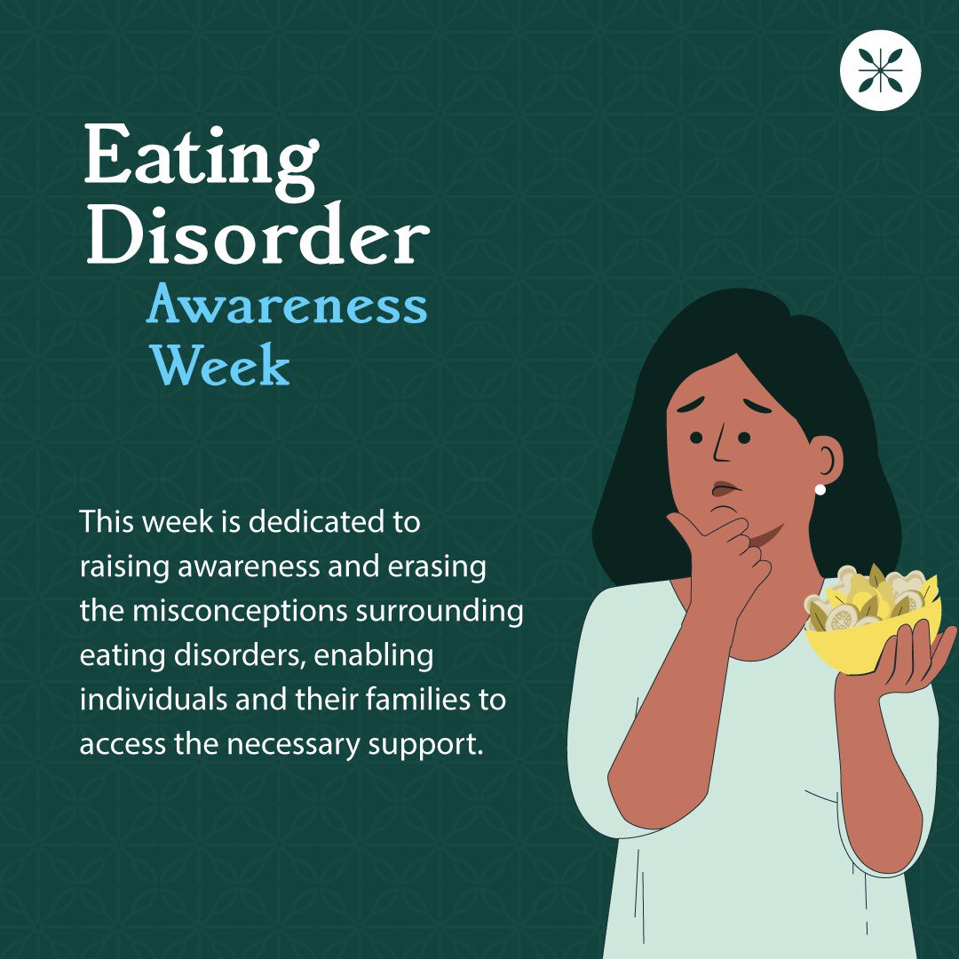Join us as we raise awareness and embrace different perspectives during this #EatingDisorderAwarenessWeek. Let's create a comprehensive environment for those needing support and speak out about issues that can’t be ignored.

#psychiatry #psychiatrycare #mentalhealth