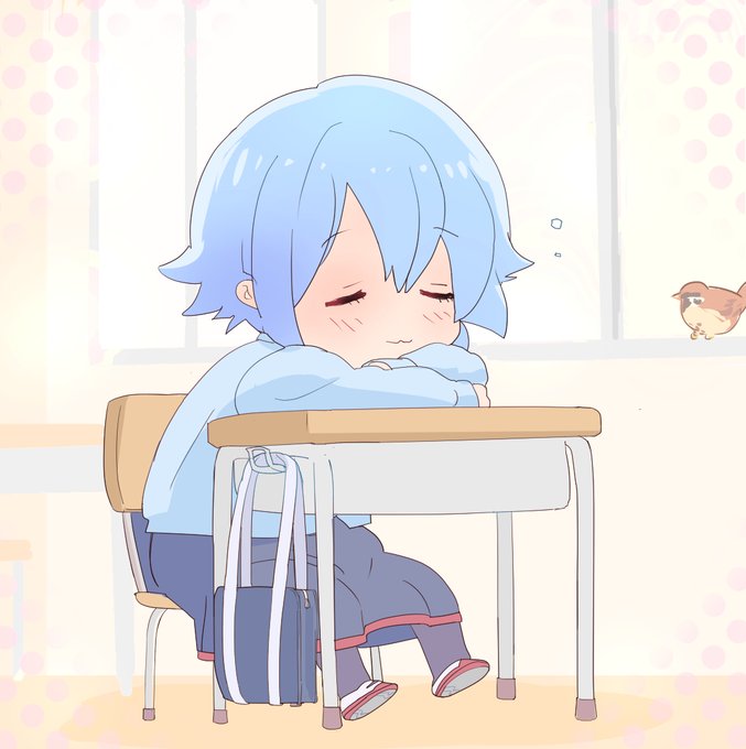 おやすみなさい…ねむねむ…( _*˘ᵕ˘* )_💤

#おにまいお絵描き
#おにまい 