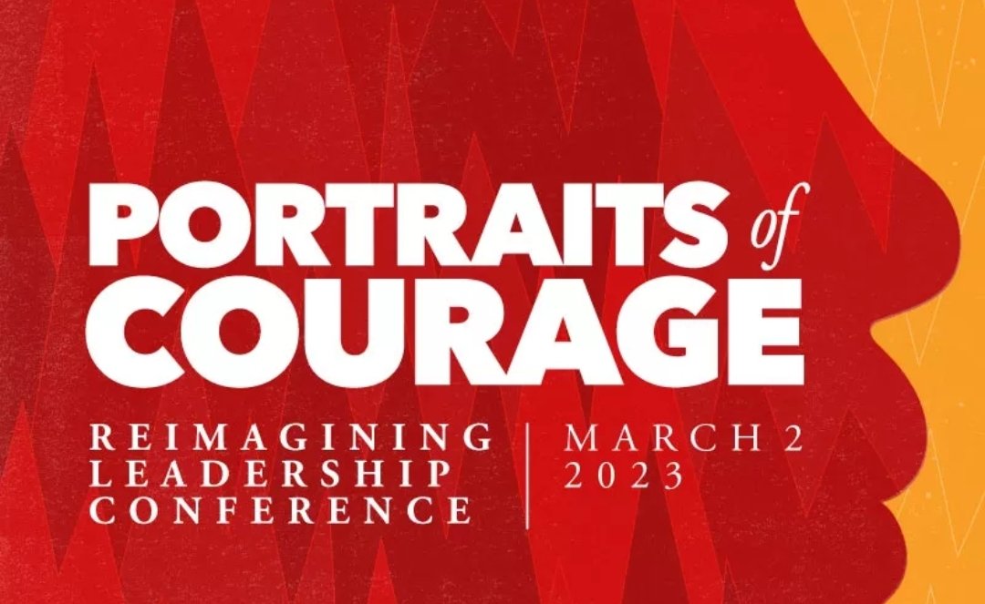 So thankful I get to attend #portraitsofcourage hosted by @MemorialU. So many inspirational women here today. #reimaginingleadership