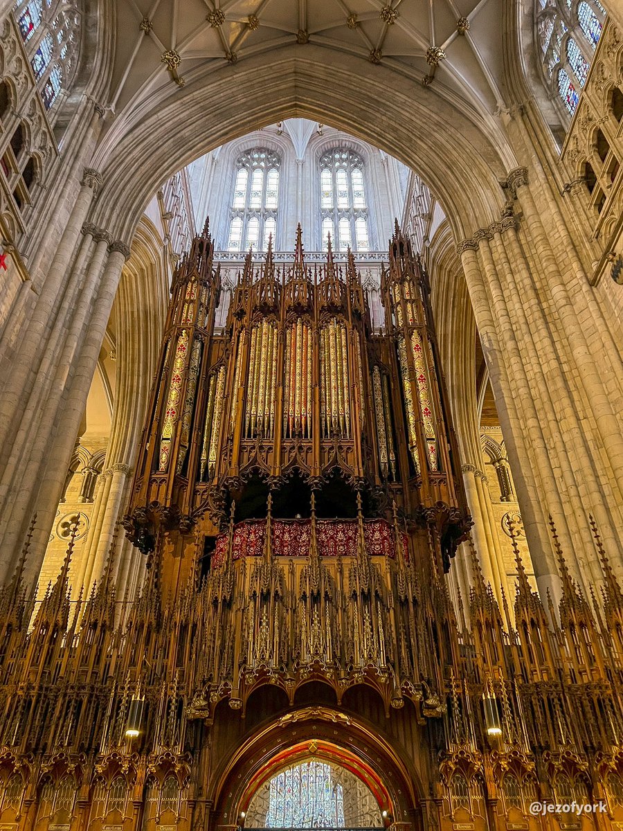Delighted to see the return of @York_Minster’s Summer Organ Recital series, on Thursdays from 20th July to 24th August! #loveyork