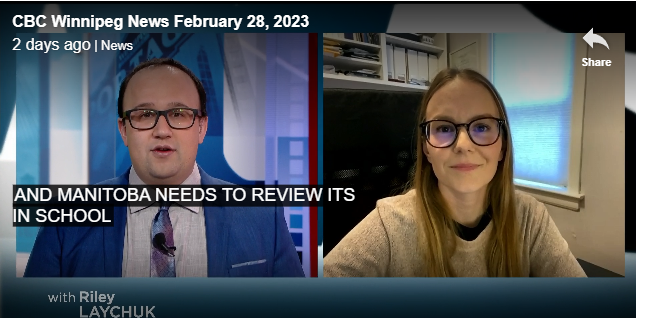 CNCManitoba's tweet image. One of our dietitians, Clara Birnie, was also interviewed by @RileyLaychuk @CBCManitoba @CBCNews talking about #Manitoba #schoolmealprograms

Watch the segment (18:30) here:  cbc.ca/player/play/21…