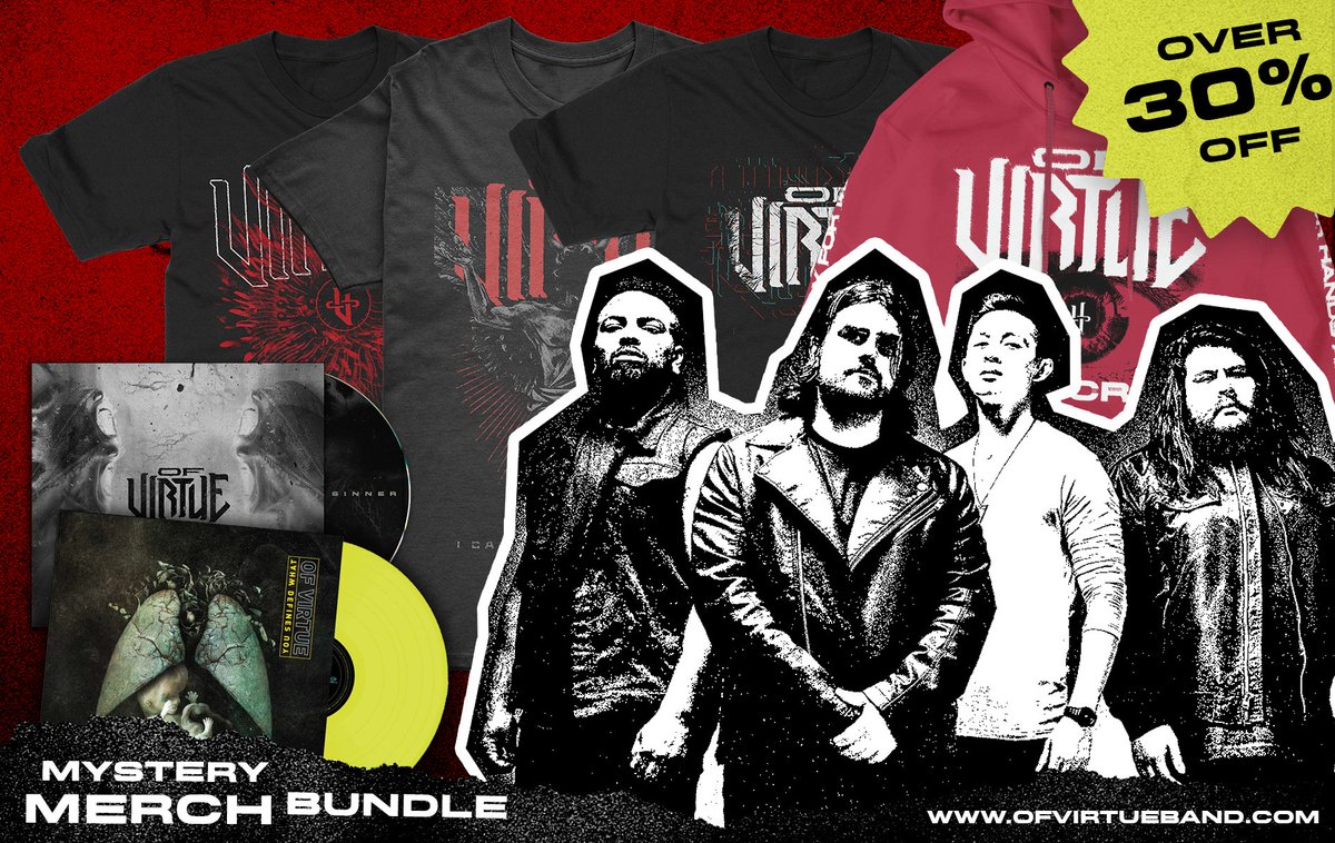 OFVIRTUE's tweet photo. 🤯 Mystery Merch Bundle Sale 🤯

Want new Of Virtue merch at a phat discount?

Today through nxt Friday pick your size &amp; bundle then we will put together a nice surprise for you! Shop 👇👇👇

🛒 https://t.co/1c3rBsjJc9 https://t.co/dhhw9EURpV