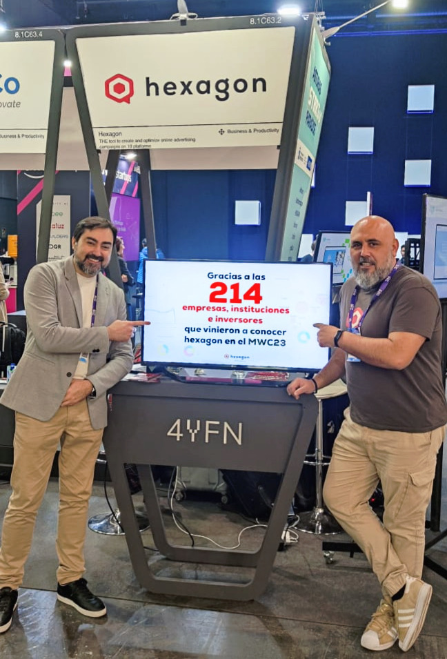 Sanos, salvos y ¡con más ganas que nunca!
Así acabamos el @4YFN_MWC del #MWC23 💥 

Gracias a todos los que os habéis pasado por el stand, a los que habéis encontrado en hexagon una solución, a todos los que no habéis dudado ni un solo minuto en registraros. ¡Gracias a todos! 🚀