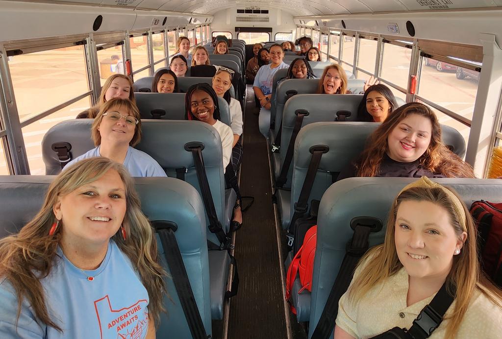 EMS-ISD FCCLA Members are off for our Region II <a href="/TexasFCCLA/">Texas FCCLA</a> Conference.  <a href="/TheyCallMeMsN/">Ms. N</a> <a href="/boswellhs/">Boswell High School</a> <a href="/saginawhstx/">Saginaw High School</a> <a href="/ChisholmTrailHS/">CTHS</a> <a href="/EMSISD_CTE/">EMSISD CTE</a>