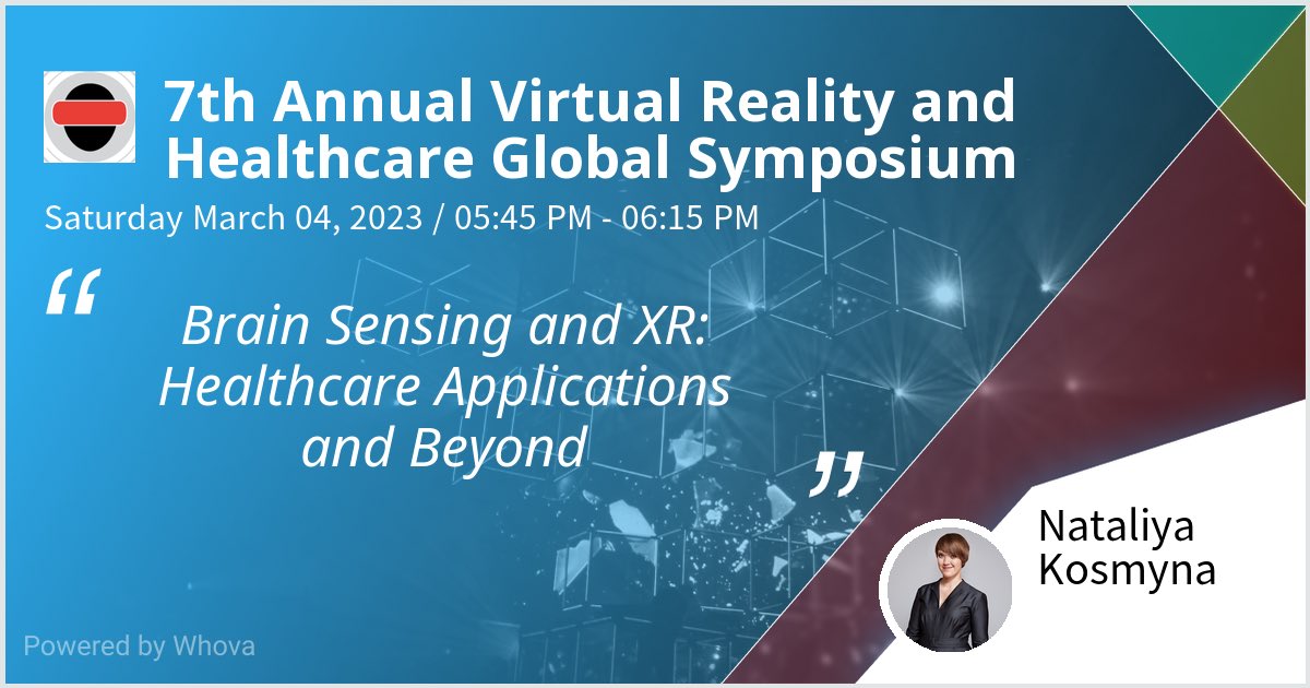 I am excited to give a talk at 7th Annual Virtual Reality and Healthcare Global Symposium on 🧠 sensing and XR for healthcare applications. Please check out my talk if you're attending the event! #IVRHA #PennMed ⁦@bobfine⁩ ⁦@medialab⁩ ⁦@FluidInterfaces⁩