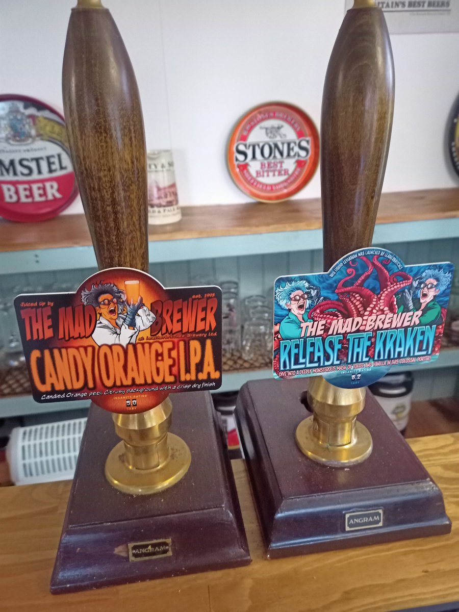 Great beer-in-a-bag service from <a href="/LeatherBritBrew/">Leatherbritches Brew</a>. Quick delivery and two great beers for my pub shed