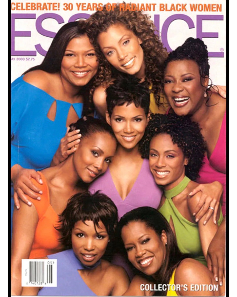 Khrissy_Bee's tweet photo. Black Women Did The Thing ✨

Kicking off women’s History month celebrating some women who are impactful. Thank you @Essence for making this iconic cover the bar 23 years ago. https://t.co/tkBrJJ1UuL