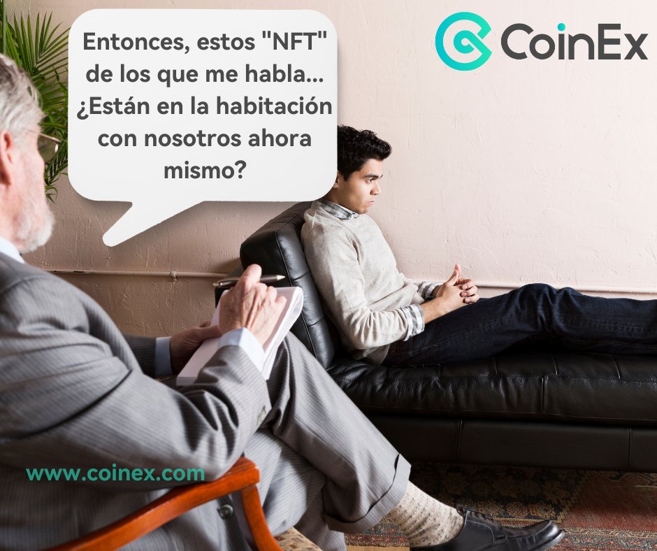 CoinExSpanish's tweet image. ¿Cómo le explico que están en la #Blockchain? 😶‍🌫️

#CoinEx #Criptomemes #NFT