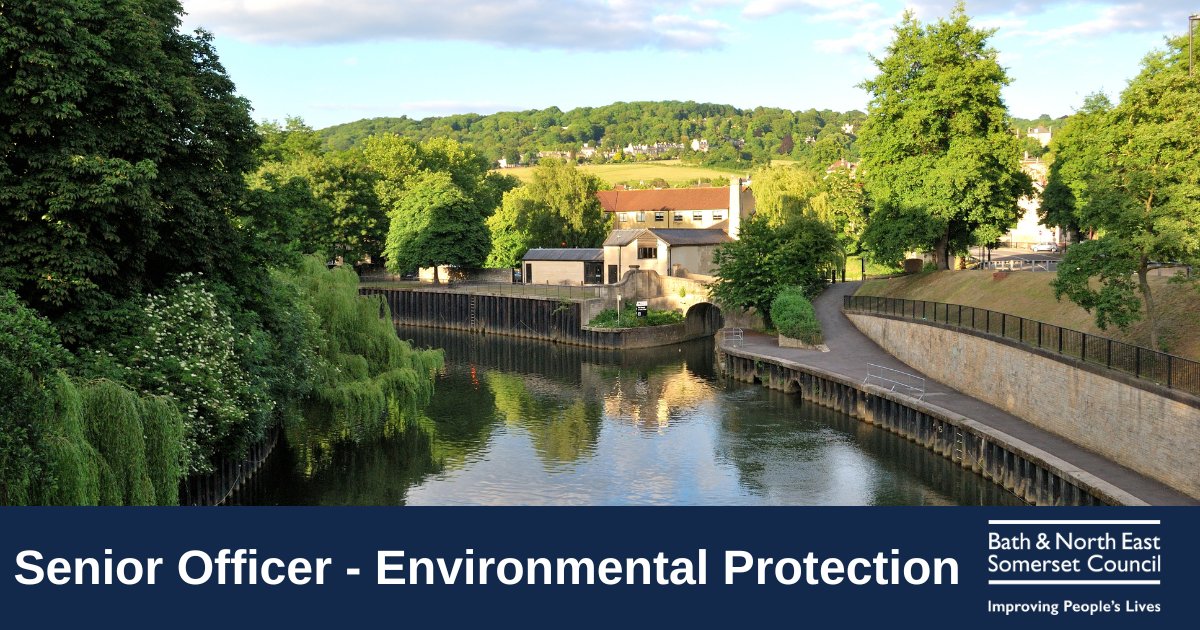 We are looking to recruit an enthusiastic and energetic professional to join our busy Environmental Protection Team as a Senior Officer for 3 days a week. 🌳

Click below to find out more👇

#greenjobs #environmentjobs #bathjobs

ow.ly/Jlj350N7jkN