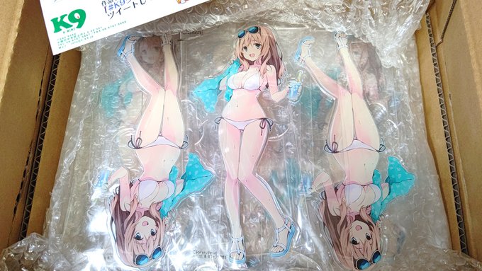 追加で仕上がってきました冬コミのアクリルフィギュア(印刷:K9様@k9goods)
日曜日のサンクリSpringへ持っていく予定です☺️ 