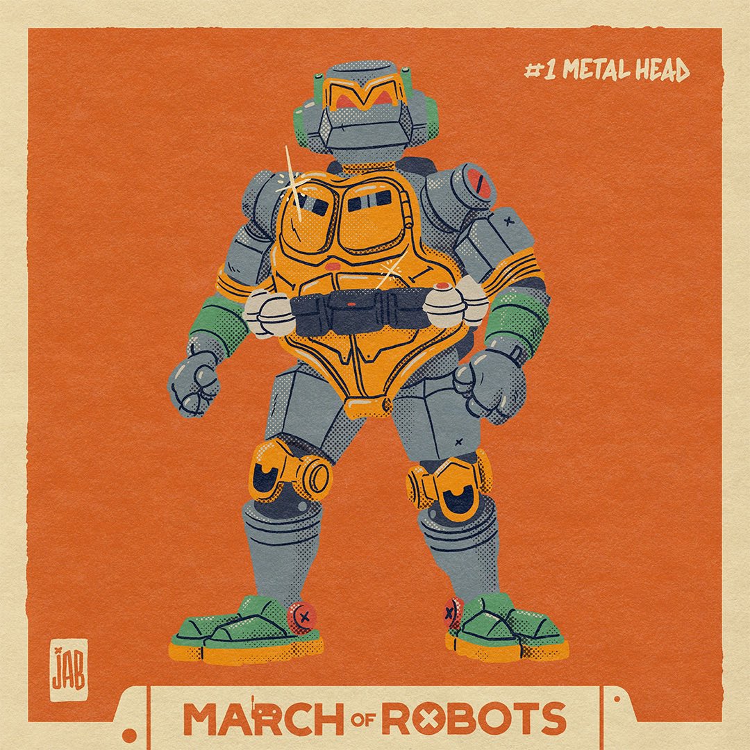 JABVitamine's tweet photo. March of Robots challenge day 1
MetalHead
#marchofrobots #metalhead #tmnt #tortuesninja #fanart #90s #characterart #teenagemutantNinjaturtles #robots #CLASSIC_TV #90stoys #toys #tmntfanart #illustration #art #ArtistOnTwitter #mechanical #geek #nostalgeek https://t.co/BfDd8Pl9Lm