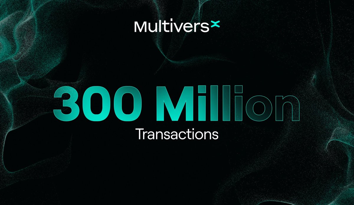 Beniamin Mincu | 🇺🇸/acc 🔥🛠️ (@beniaminmincu) on Twitter photo Growth engines are on. 🔥
New milestone unlocked. 
300M transactions processed on <a href="/MultiversX/">Multiversᕽ</a> w/ #EGLD.
Build something users ❤️🔥. Growth engines are on. 🔥
New milestone unlocked. 
300M transactions processed on <a href="/MultiversX/">Multiversᕽ</a> w/ #EGLD.
Build something users ❤️🔥.
