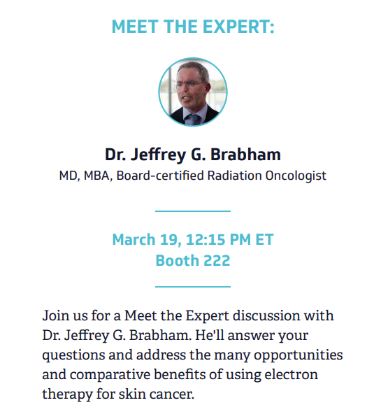 Michele Schumann (@michmschumann) on Twitter photo The multidisciplinary use of #ElectronTherapy for the treatment of NMSC at #aad2023. <a href="/IntraOp_Medical/">IntraOp Medical</a> Booth #222 The multidisciplinary use of #ElectronTherapy for the treatment of NMSC at #aad2023. <a href="/IntraOp_Medical/">IntraOp Medical</a> Booth #222
