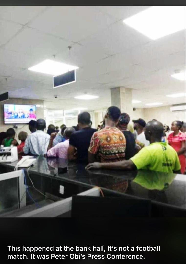 SabiPharmacist1's tweet photo. #PeterObiMyPresident Pictorial images of how Nigerians love HE Peter Obi. Nigeria was still for the world press conference.He reassured our hopes Obidient #ObiIsComing
 #INEC WHAT A MAN president-elect 
Mahmood Yakubu #SupremeCourt
Bode George Transcorp Hilton Arise TV Rufai Seun https://t.co/1gt10bb6CQ