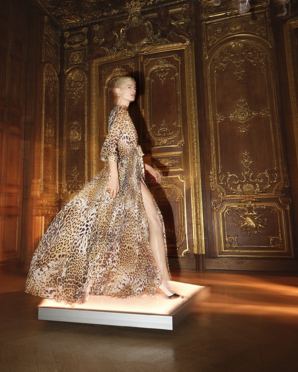 Model and artist Saskia De Brauw manifests perfectly the glamorous, self confident and fierce woman Fausto Puglisi envision of dressing with his Roberto Cavalli Spring Summer 23 collection.
Discover the new campaign
bit.ly/3DWs2Gp
#RobertoCavalli #SS23