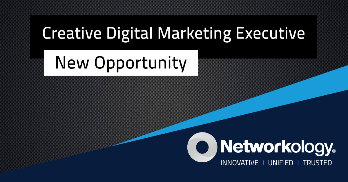 Networkology's tweet photo. Looking for a new challenge in a rapidly expanding, fun company? We are on the lookout for a talented Creative Digital Marketing Executive to join our team!

To learn more and apply, click the link: https://t.co/k6pZApDULC

#nky #jobopportunities #digialmarketingexecutive #hiring https://t.co/mAXwjJKh1O