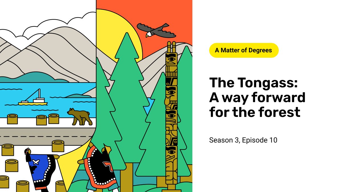 Something powerful is taking root in the #Tongass. Leaders like @TlingitHaida President Richard Chalyee Éesh Peterson and Marina Anderson are busy building a diverse, regenerative economy for Southeast Alaska: apple.co/3YmRrRe