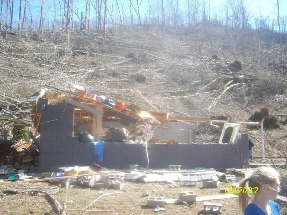 SRRadarLoops on Twitter "10.) The tornado continued into WV, still causing EF3 damage