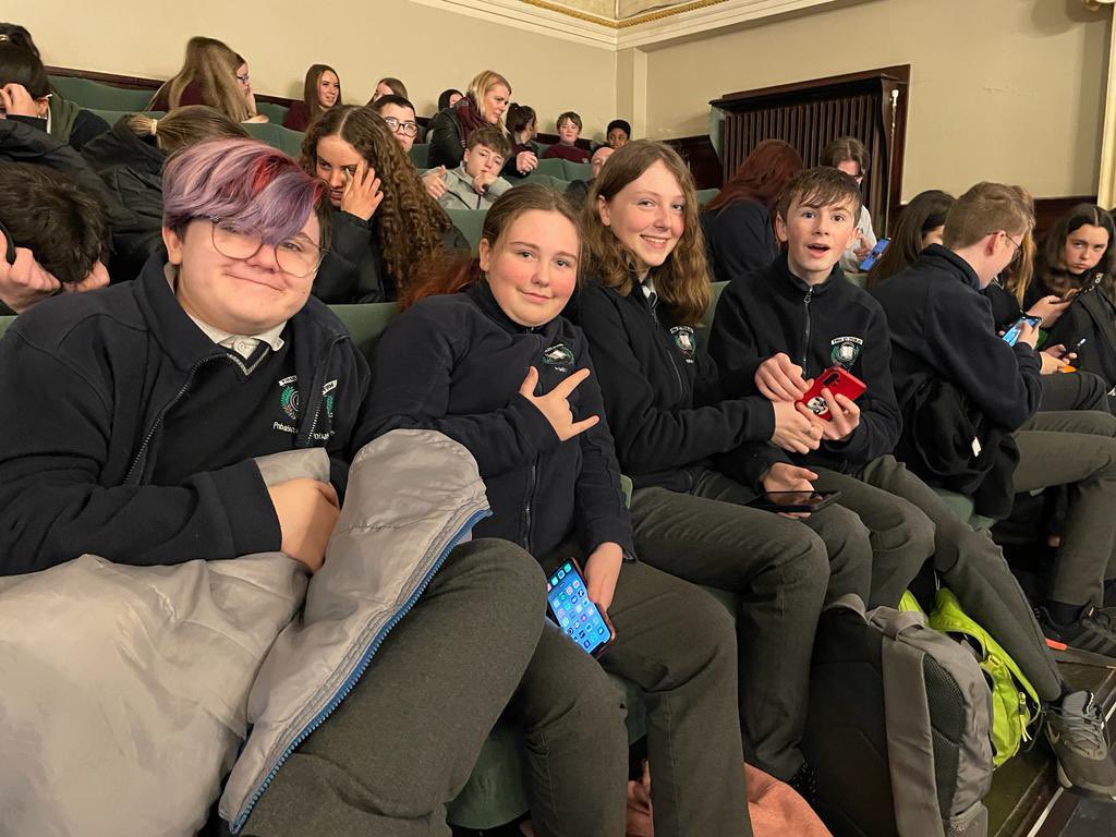 TrionoideM's tweet photo. Today, 60 music students travelled to City Hall for Cork Pops Orchestra, followed by a stop in Mahon Point on the way back. Well done to all students for exemplary behaviour and engagement while on this trip! 🤩🎶 @corkpops @RTElyricfm @Trionoide #music #performance #orchestra https://t.co/zImLvcQu9Y