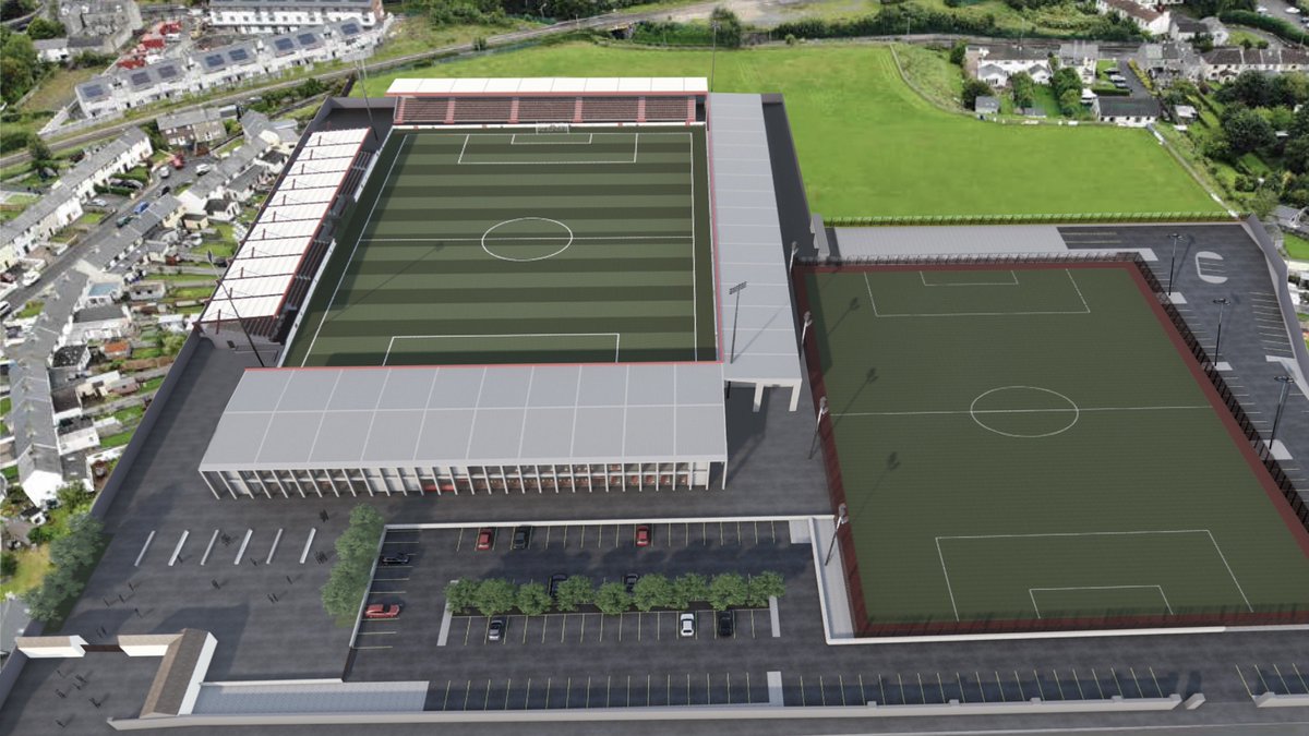 Sligo Rovers (@sligorovers) on Twitter photo Sligo Rovers are delighted to announce that we have received the final grant of Planning Permission from <a href="/sligococo/">Sligo County Council</a> for the development of The Showgrounds.
This is a significant step in the implementation process of the club's Masterplan for the redevelopment of our stadium Sligo Rovers are delighted to announce that we have received the final grant of Planning Permission from <a href="/sligococo/">Sligo County Council</a> for the development of The Showgrounds.
This is a significant step in the implementation process of the club's Masterplan for the redevelopment of our stadium