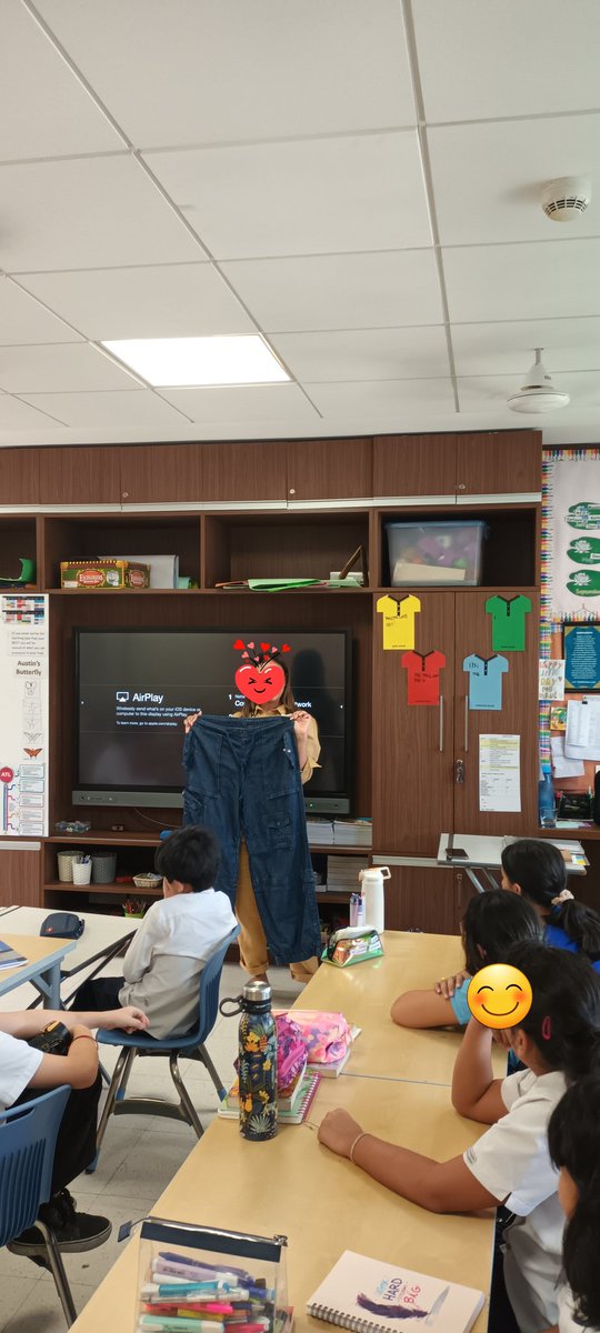 Students of Year 6 engaged in a parent session to understand sustainable fashion # linked to SDG 12 Responsible Consumption and Production # upcycle old denims#goalsproject 2023#reflection on our needs and wants leading to conscious closet <a href="/NanditaRebello/">Nandita Rebello</a> <a href="/TBS_Delhi/">TBS Delhi</a> <a href="/Shef_bg/">Shefali Bagai</a>
