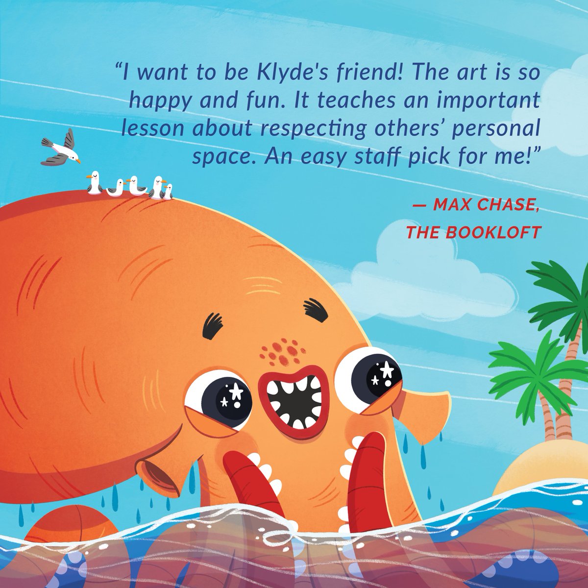 A kraken-sized thank you to Max Chase from <a href="/BookloftBRKSHRS/">The Bookloft</a> for the very kind review of Klyde the Kraken Wants a Friend. We are certain you will love Klyde just as much as Max does 🦑

🤗 By <a href="/brookesbooksak/">Brooke Hartman, I write fun books for kids.</a>, illus. by <a href="/airinhtoday/">Airinhtoday</a>

Pre-order now ➡️ bit.ly/3ZdDMNt