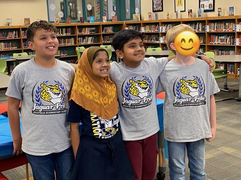 We are so proud of our Jaguars for participating in the District Bluebonnet Battle and getting 22 out of 30 questions correct! Their teamwork, enthusiasm, and strategic thinking was very impressive! Thank you for doing an amazing job! 🥰