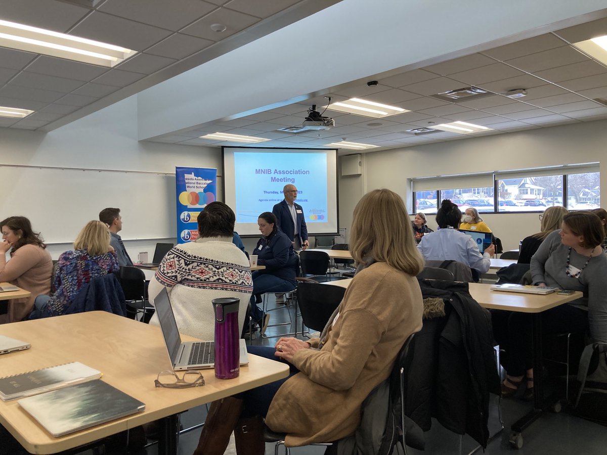 LMThompson___'s tweet photo. Great morning with the courageous leaders of ⁦@MNIBSchools⁩ Grateful for our MN IB community! #MNIBInquirers2022-2023 ⁦@ibmyp⁩ ⁦@MattersIb⁩ ⁦@SejongTigers⁩ https://t.co/ZHctI24ETo