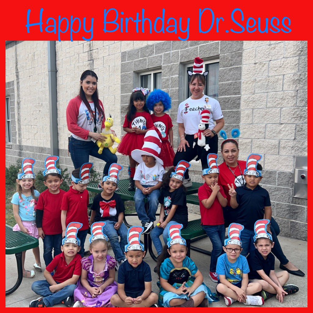 MsRamirezOES1's tweet photo. Celebrando a Dr.Seuss @OES_Ocelots @rosemarycleal https://t.co/UMSCNRsroJ