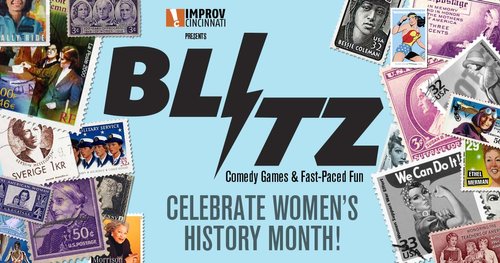 improvcincy's tweet photo. Blitz Celebrates Women's History Month! - https://t.co/jb4QxdNv7y https://t.co/XjyTXtZWGa