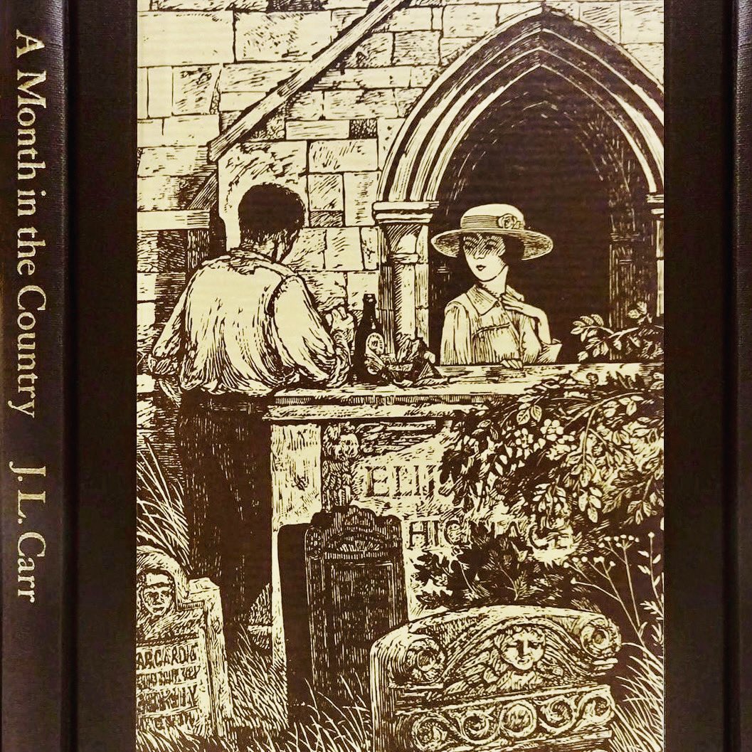 firstlondonbook's tweet photo. 📚 This month we'll be reading JL Carr's "A Month in the Country". Join us to discuss this timeless masterpiece and its themes of love, loss, and the restorative power of art. Link in bio! #amonthinthecountry  #londonreads #marchreading https://t.co/AtqDMveSHo
