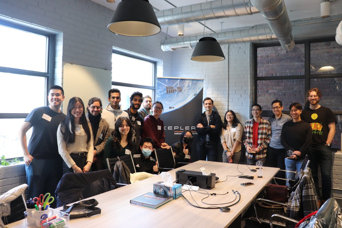 Kepler Communications (@keplercomms) on Twitter photo At Kepler, we're passionate about supporting students! Last week we welcomed the winning team from the <a href="/ActInSpace/">ActInSpace</a> hackathon & @UWOrbital team to meet our Keplerians who participated as mentors & judges in the hackathon. Check out our open internship roles kepler.space/careers/ At Kepler, we're passionate about supporting students! Last week we welcomed the winning team from the <a href="/ActInSpace/">ActInSpace</a> hackathon & @UWOrbital team to meet our Keplerians who participated as mentors & judges in the hackathon. Check out our open internship roles kepler.space/careers/