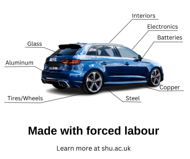 🚨VW uses forced #Uyghur Labour! 
1 of 60 auto brands which according to reports are using parts sourced in the Uyghur Region. #endUyghurforcedlabour