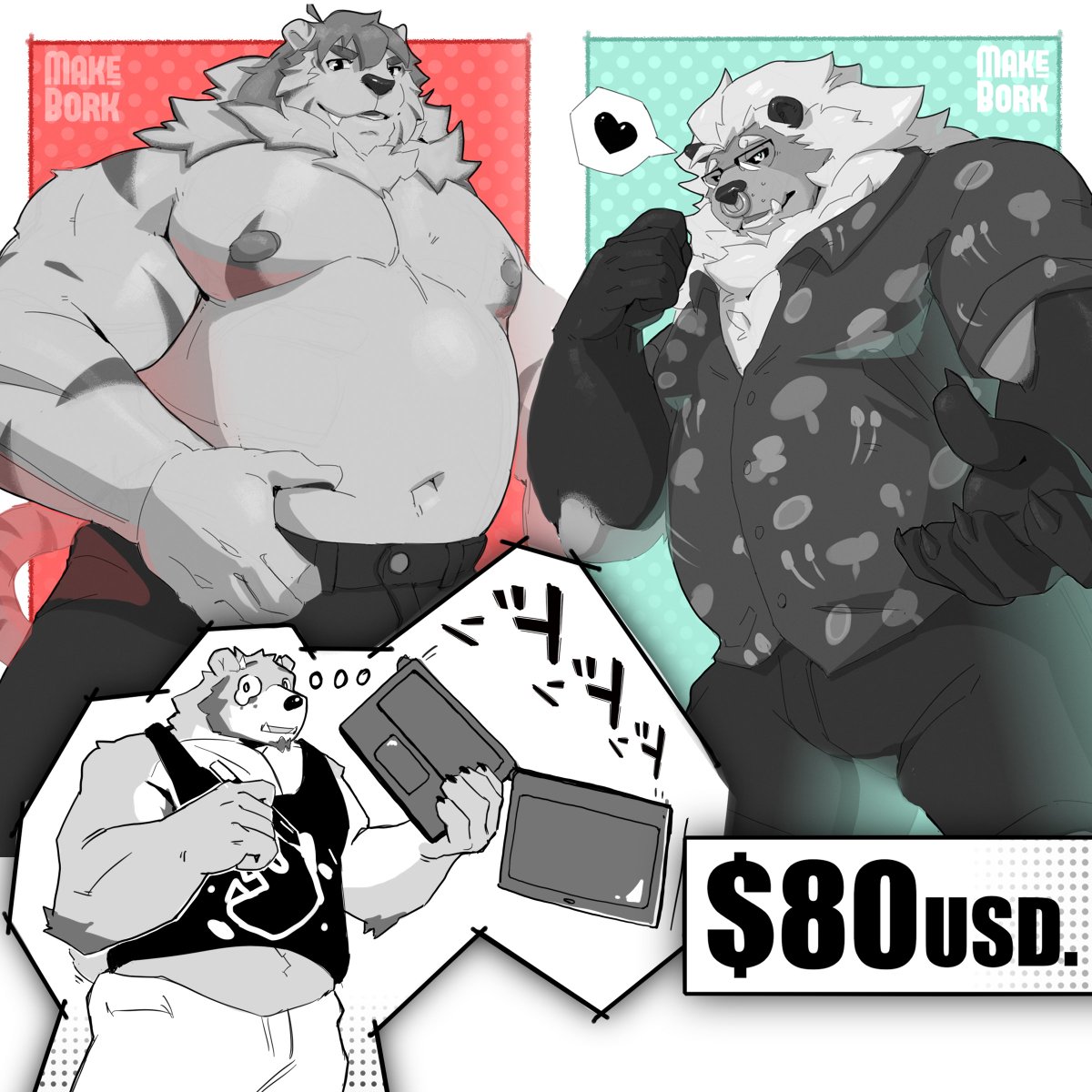 makebork's tweet photo. ❗️EMERGENCY COMMISSION ❗️
my pc its ints last breath so ill be doing manga pin ups like this ones for $80 

If interested please dm here on twitter or my telegram https://t.co/OLkovqQ7GH

Rt are always appreciated 💜 https://t.co/NxJ6GW67et