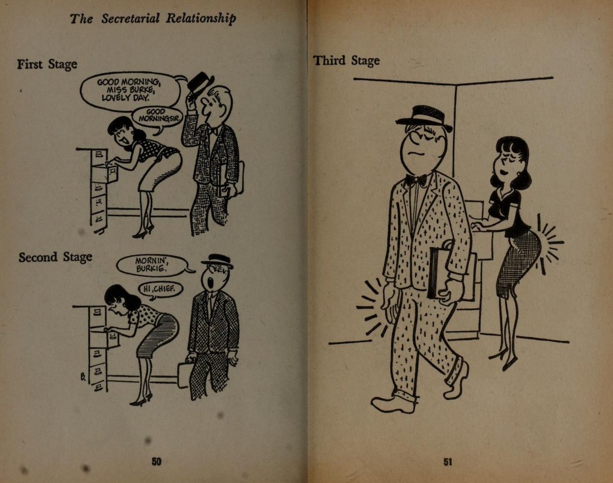 did you know that before the Berenstain Bears, Stan and Jan drew cartoons celebrating horny office sexual harassment, i did not
