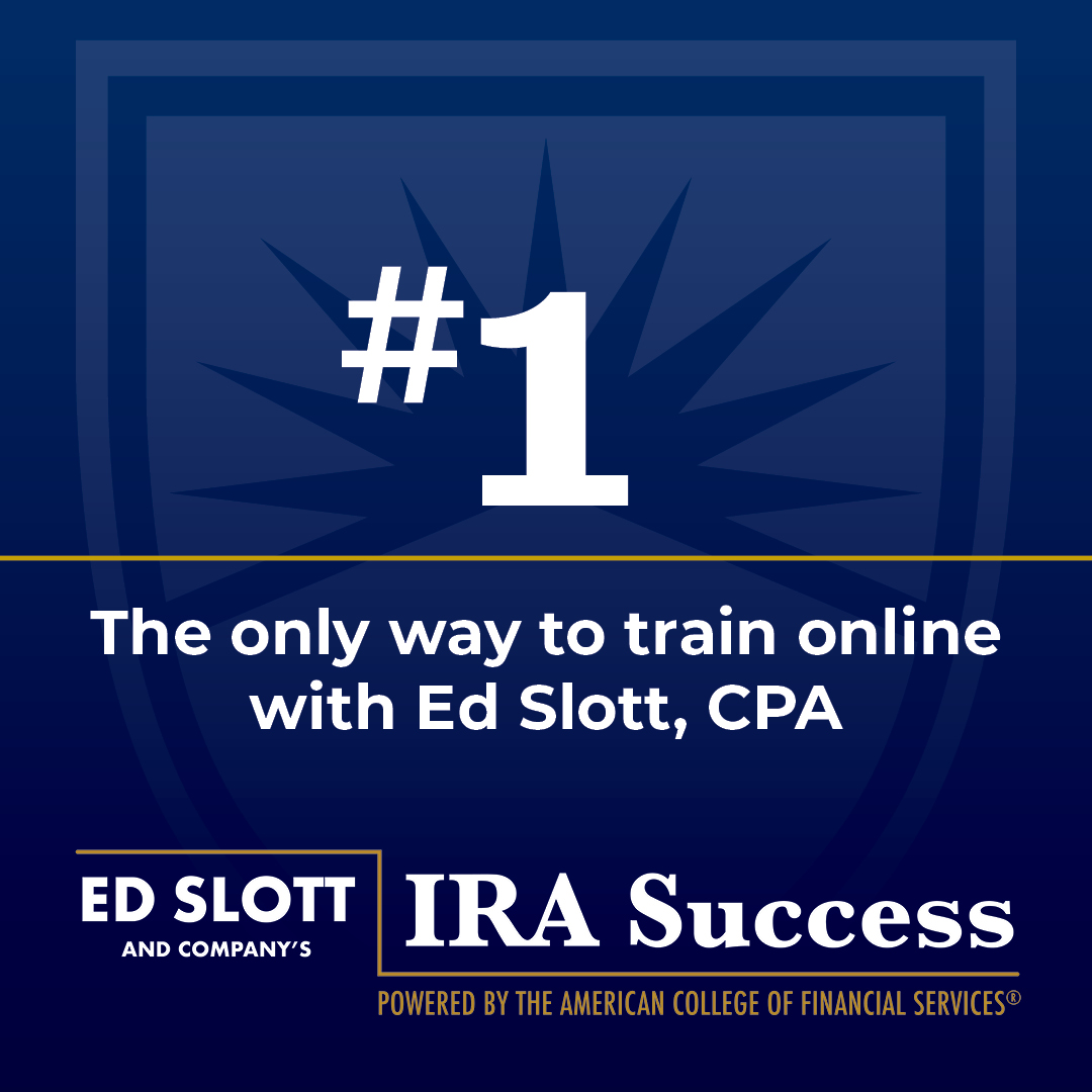 TheAmerCol's tweet photo. New SECURE 2.0-proof planning strategies. New learning experience. Same great program. Get started with @theslottreport’s IRA Success Program and save 10% on time-tested insights from an industry leader. https://t.co/EvDhc2f8Jf #financialservices #irasuccess https://t.co/oCFrcghyPs