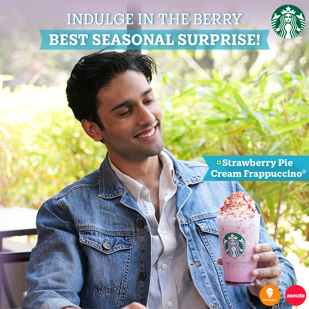 Starbucks India on Twitter "On today's menu we have.. 📝 Strawberry