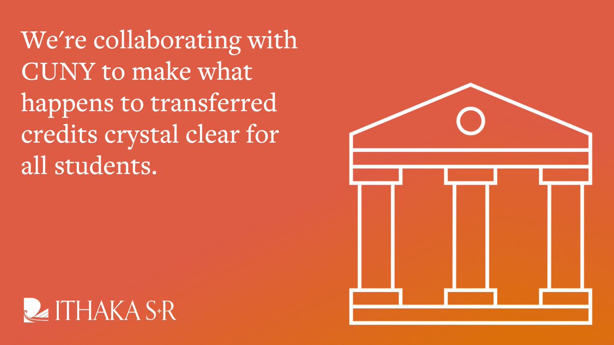 IthakaSR's tweet image. We’re working with @CUNY to make the transfer process easier for all students with #TransferExplorer, a free, open resource of up-to-date information on how transferred credits count toward degree programs. 

Learn more about the project: sr.ithaka.org/blog/opening-t…